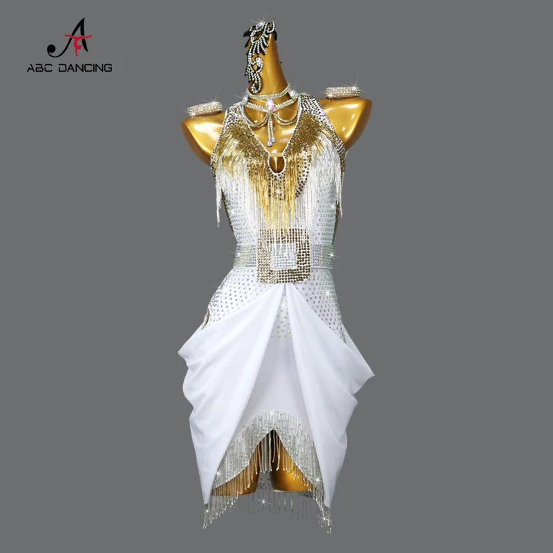 2025 Latin Woman Dance Dress Dancewear Skirt Adult Evening Costume New Girl Kid Ballroom Performance Elegant Party Samba Clothes
2025 Latin Woman Dance Dress Dancewear Skirt Adult Evening Costume New Girl Kid Ballroom Performance Elegant Party Samba Clothes