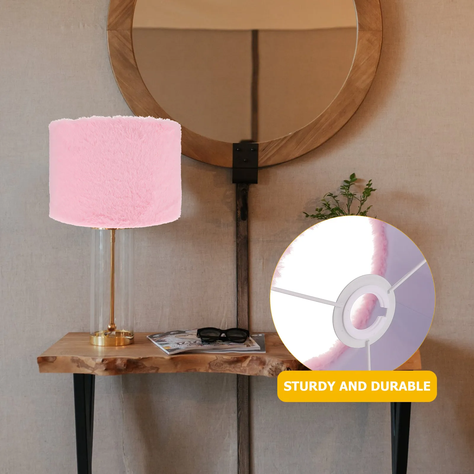 Lamp Shade Cover Durable Soft Texture for Table Lamp Bedside Pendant Light Protection Long-Lasting Eye Comfort Holder
Lamp Shade Cover Durable Soft Texture for Table Lamp Bedside Pendant Light Protection Long-Lasting Eye Comfort Holder
