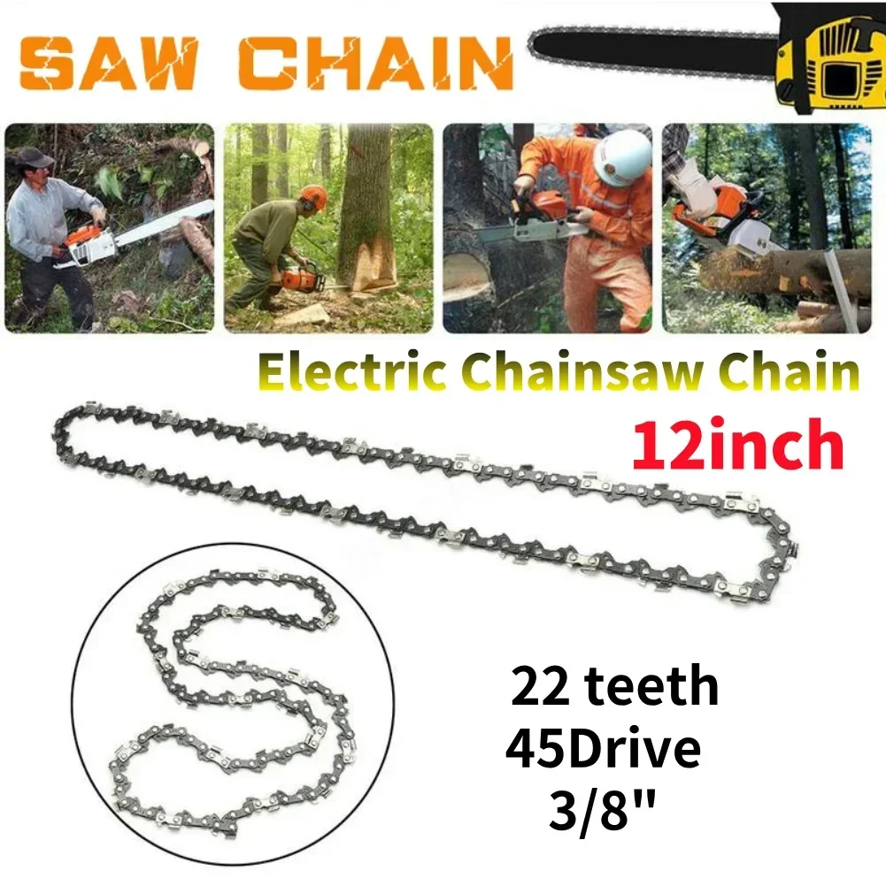 12 Inch Metal Saw Chain Spare Parts 45 Drive Links Electric Chainsaw Chain 3/8inch Pitch Chainsaw Blades Electric Saw Accessory
12 Inch Metal Saw Chain Spare Parts 45 Drive Links Electric Chainsaw Chain 3/8inch Pitch Chainsaw Blades Electric Saw Accessory