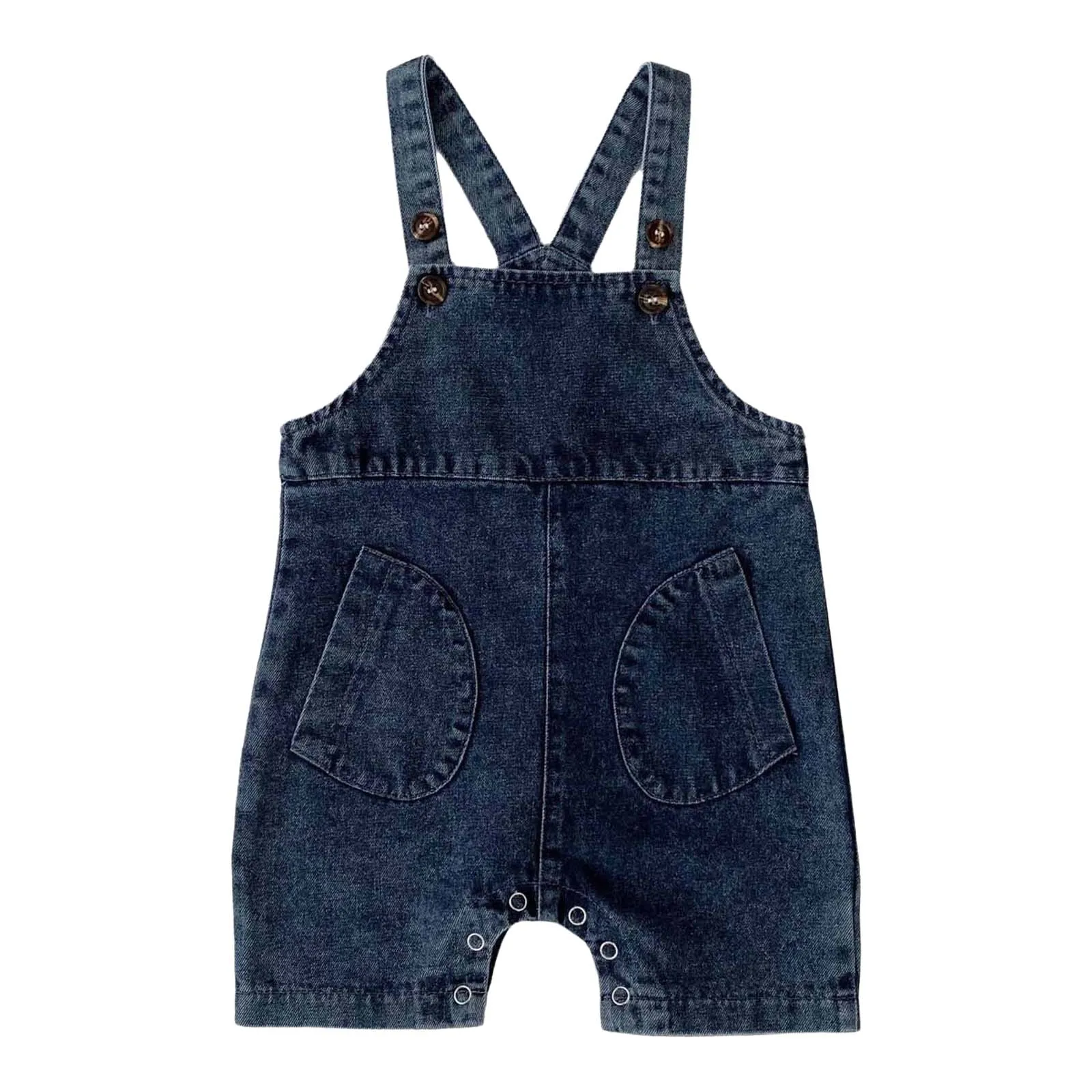 Toddler Baby Girl Boys Fashion Denim Overalls Pocket Press Button Design Suspender Shorts Infant Summer All-matched Bib Pants
Toddler Baby Girl Boys Fashion Denim Overalls Pocket Press Button Design Suspender Shorts Infant Summer All-matched Bib Pants