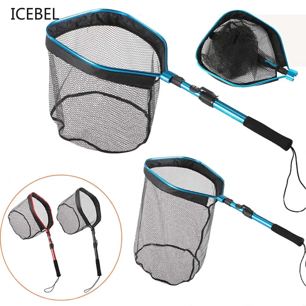 Foldable Floating Fishing Net Square Fishing Landing Net Collapsible Mesh for Fishing Equipment Catcher Network with Handle
Foldable Floating Fishing Net Square Fishing Landing Net Collapsible Mesh for Fishing Equipment Catcher Network with Handle