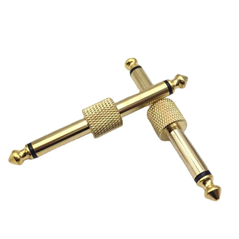 6.35mm Male Mono Plug 1/4inch Convert Instrument Connector Coulper Jack Interface Cable Adaptor Electric Pedal Accessories C6
6.35mm Male Mono Plug 1/4inch Convert Instrument Connector Coulper Jack Interface Cable Adaptor Electric Pedal Accessories C6