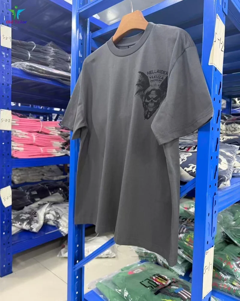 Trendy Gray Yakuza Premium Hip-Hop Oversized Men's Women's Bat Skull Print Short-Sleeve T-Shirt Summer Fashion T-Shirt
Trendy Gray Yakuza Premium Hip-Hop Oversized Men's Women's Bat Skull Print Short-Sleeve T-Shirt Summer Fashion T-Shirt