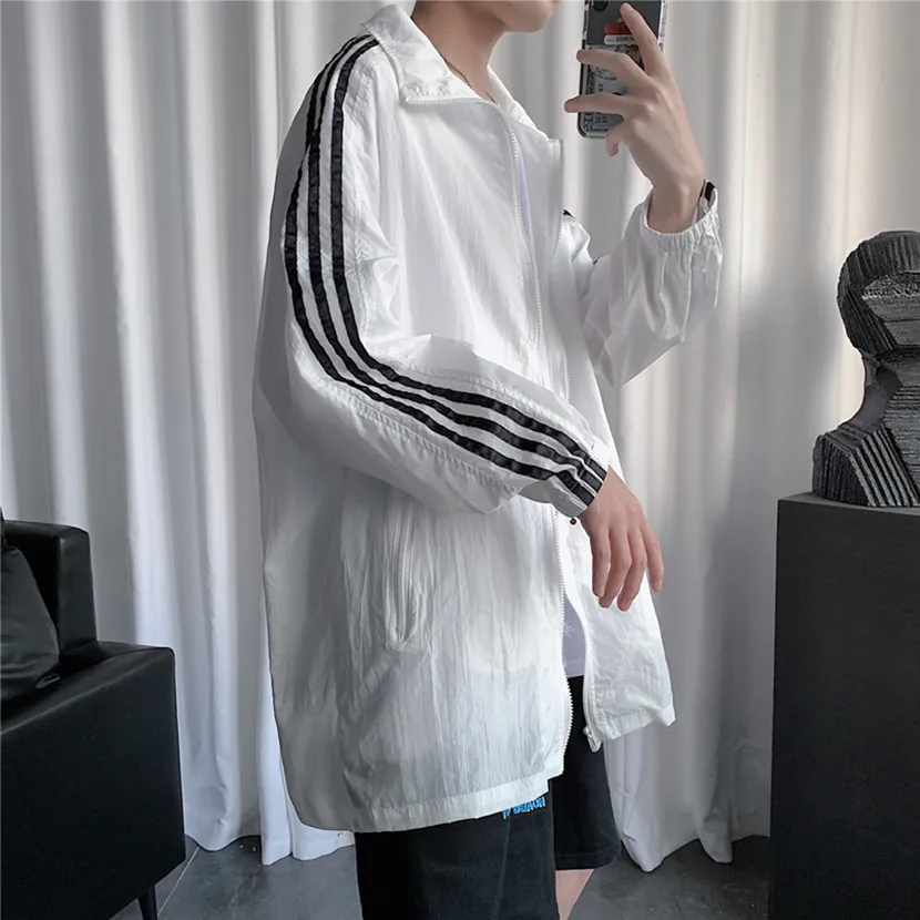 Men's Summer Sportswear UV Protection Light Weight Casual Loose Fit Jaet Korean Sle Student Faionable Outerwear
Men's Summer Sportswear UV Protection Light Weight Casual Loose Fit Jaet Korean Sle Student Faionable Outerwear