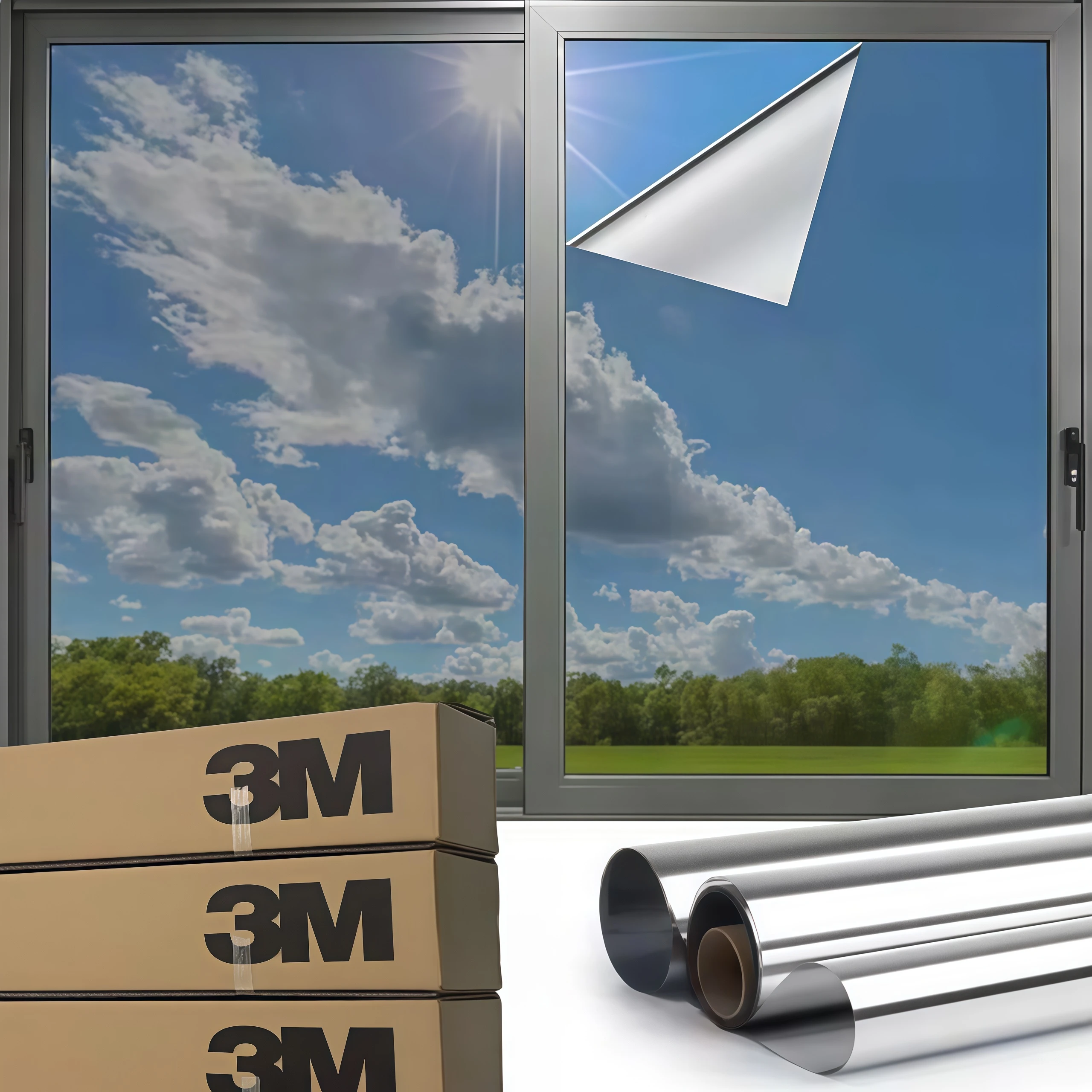 3M Solar Control Window Film for Architectural Glass One Way Mirror Privacy UV Blocking Heat Insulation Office Building Cover
3M Solar Control Window Film for Architectural Glass One Way Mirror Privacy UV Blocking Heat Insulation Office Building Cover