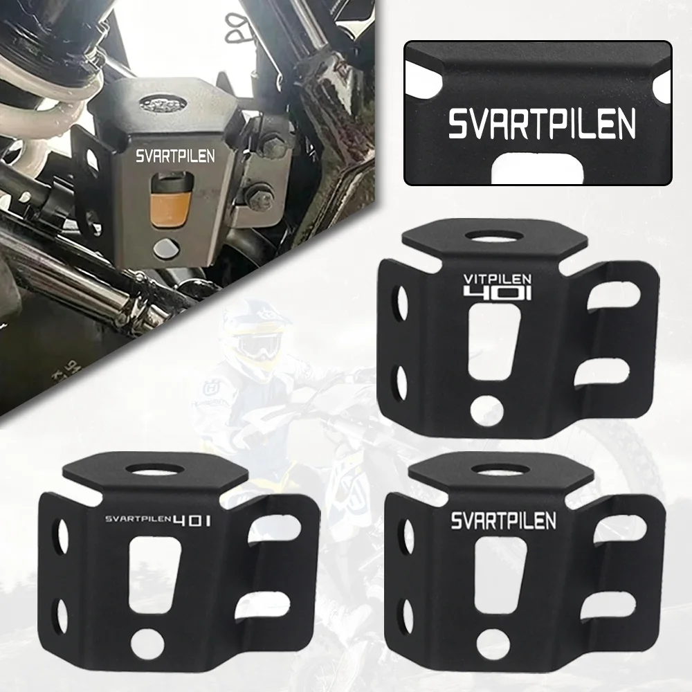 For Husqvarna Svartpilen/Vitpilen 401 Svartpilen 125/200 Motorcycle Accessories Rear Brake Fluid Reservoir Cover Guard Protector
For Husqvarna Svartpilen/Vitpilen 401 Svartpilen 125/200 Motorcycle Accessories Rear Brake Fluid Reservoir Cover Guard Protector