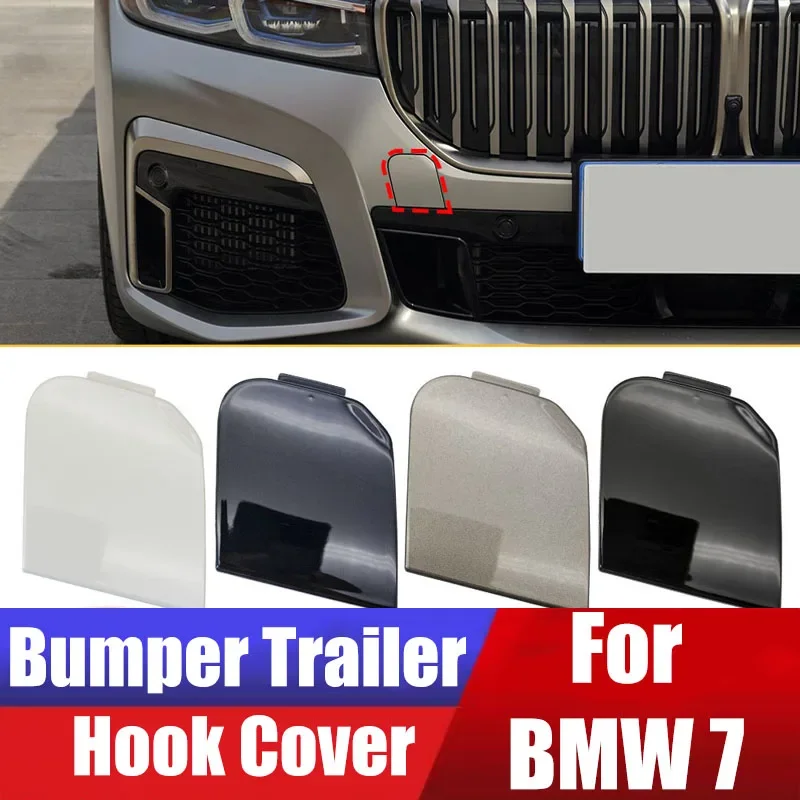 Suitable for BMW 7 Series Sports front trailer cover G12LCI front bumper towing hook hole cover
Suitable for BMW 7 Series Sports front trailer cover G12LCI front bumper towing hook hole cover
