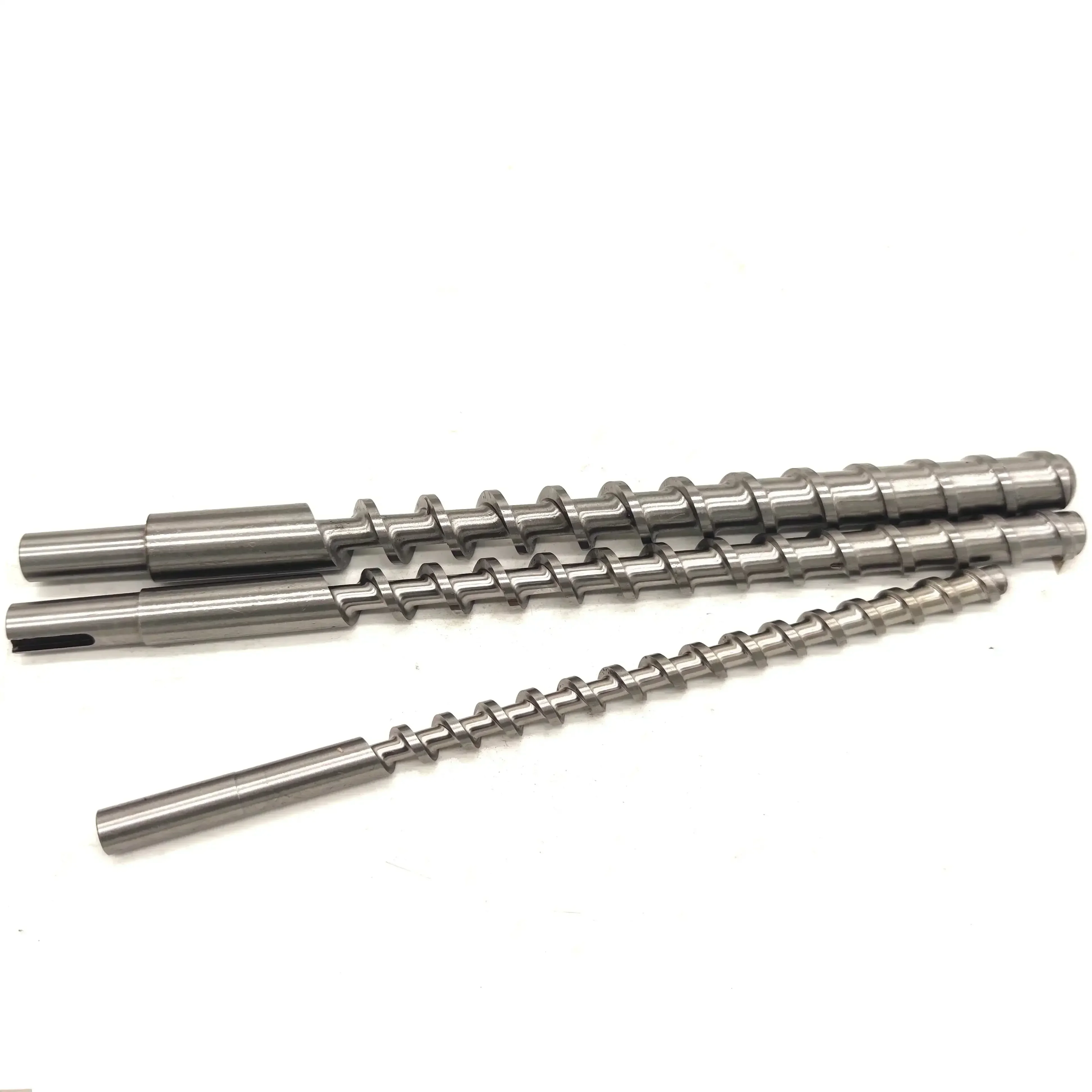 12mm 16mm 20mm Diameter Extruder Single Screw for DIY Extruder Injection Machine
12mm 16mm 20mm Diameter Extruder Single Screw for DIY Extruder Injection Machine