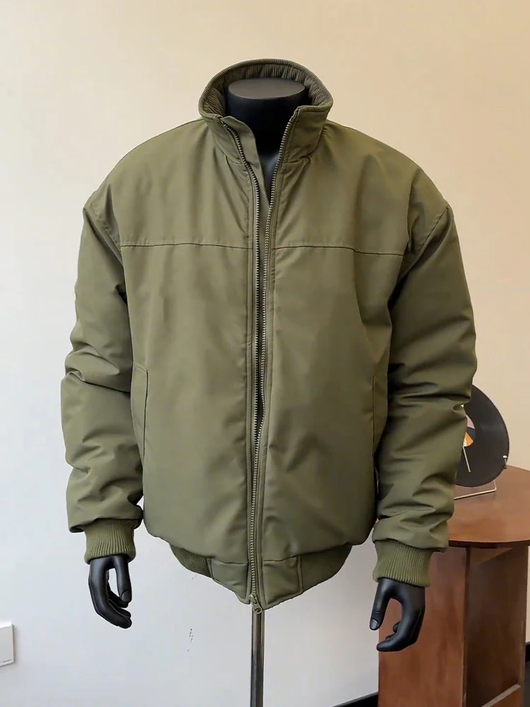 Advanced Autumn Winter Cotton Jaet Men's Faionable Pilot Sle Stand Collar Tee-Proof Loose Fit Polyester Youth Trend
Advanced Autumn Winter Cotton Jaet Men's Faionable Pilot Sle Stand Collar Tee-Proof Loose Fit Polyester Youth Trend