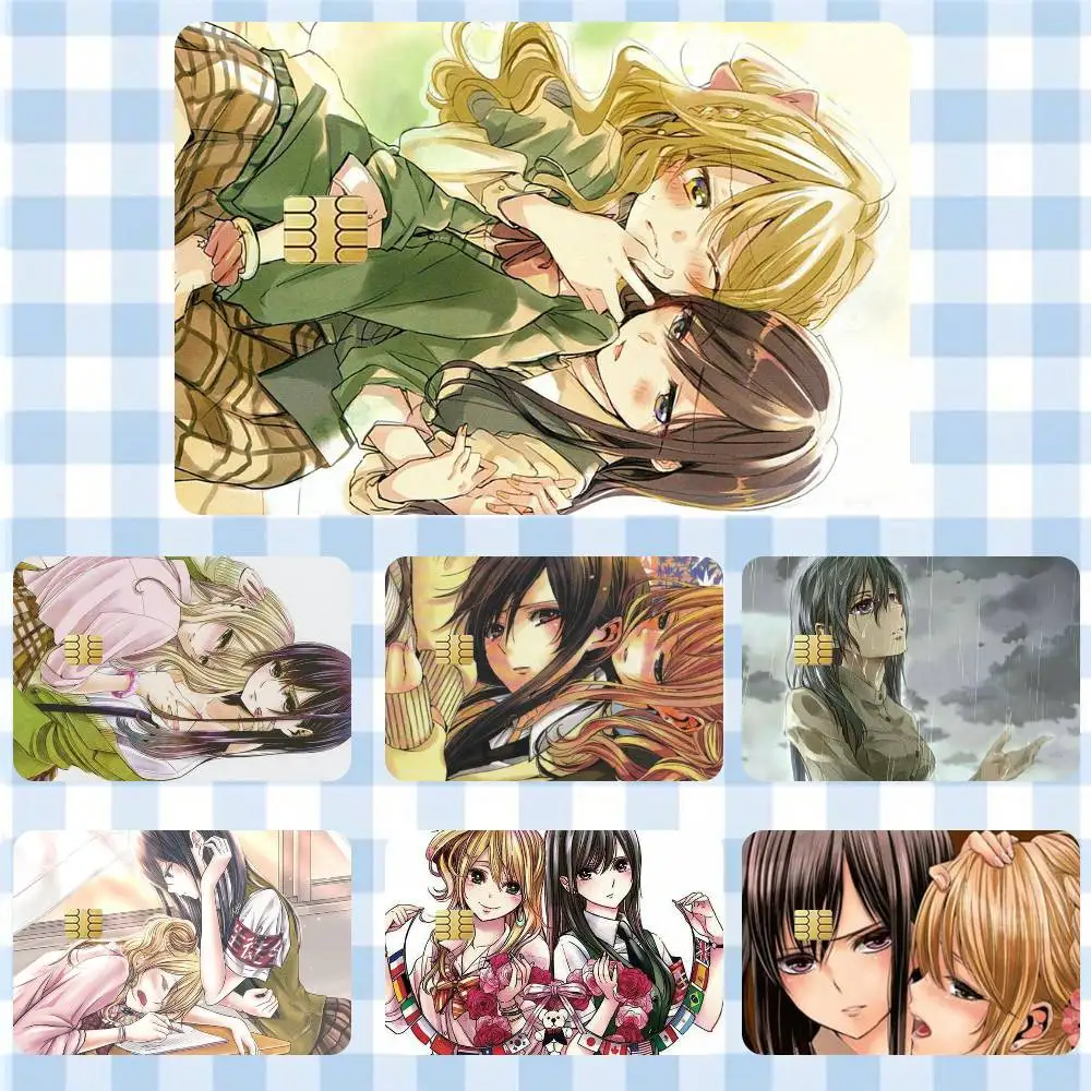 Yuzu and Mei Citrus Anime Girl Sticker Film Tape Skin for Credit Card Debit Card Waterproof Stickers Cartoon
Yuzu and Mei Citrus Anime Girl Sticker Film Tape Skin for Credit Card Debit Card Waterproof Stickers Cartoon