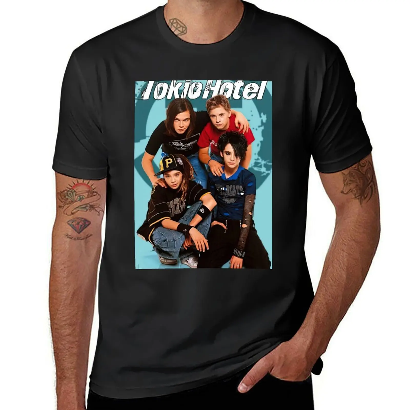 Tokio Hotel Poster Wall Art T-Shirt summer top funnys big and tall t shirts for men
Tokio Hotel Poster Wall Art T-Shirt summer top funnys big and tall t shirts for men