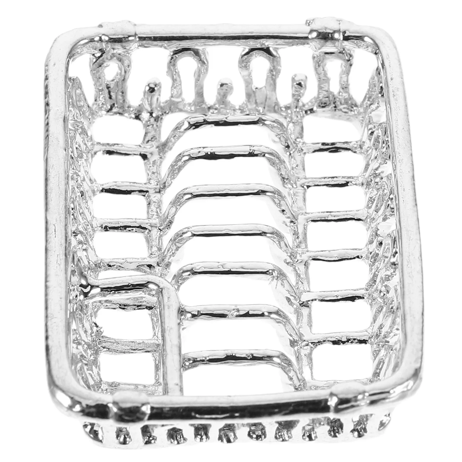 Miniature Silver Dish Drying Rack for Dollhouse Kitchen Exquisite Detailed Realistic Tiny Plate Drainer Decorative Functional
Miniature Silver Dish Drying Rack for Dollhouse Kitchen Exquisite Detailed Realistic Tiny Plate Drainer Decorative Functional