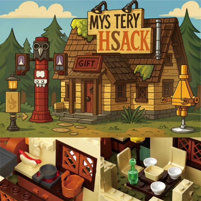 Набор строительных блоков «Городок Веселья» (1108 деталей), модель для сборки, головоломка, развивающая игрушка, рождественский подарок
Набор строительных блоков «Городок Веселья» (1108 деталей), модель для сборки, головоломка, развивающая игрушка, рождественский подарок