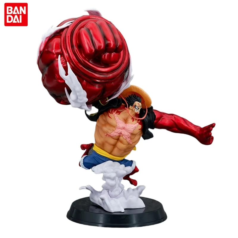 Bandai 30CM One Piece Luffy Anime Action Figure Great Saruwang Gun 4th Gear Big Fist Luffy Color box Blister Model Boys Gifts
Bandai 30CM One Piece Luffy Anime Action Figure Great Saruwang Gun 4th Gear Big Fist Luffy Color box Blister Model Boys Gifts