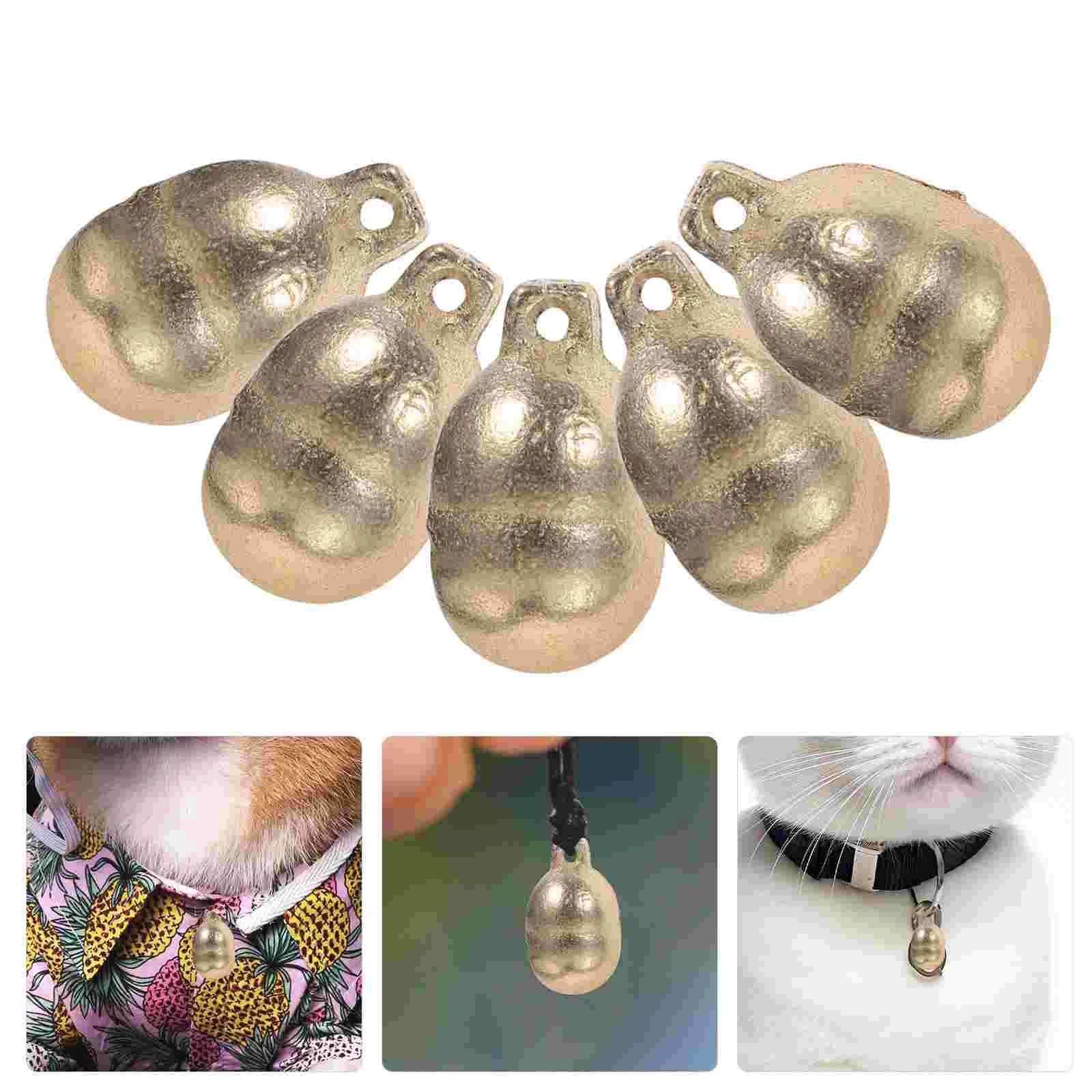 10 Pcs Pet Collar Bells Small Bell Multi Function Pet Collar Bells Dog Tracker Hanging Small Brass Christmas Accessories Cat
10 Pcs Pet Collar Bells Small Bell Multi Function Pet Collar Bells Dog Tracker Hanging Small Brass Christmas Accessories Cat