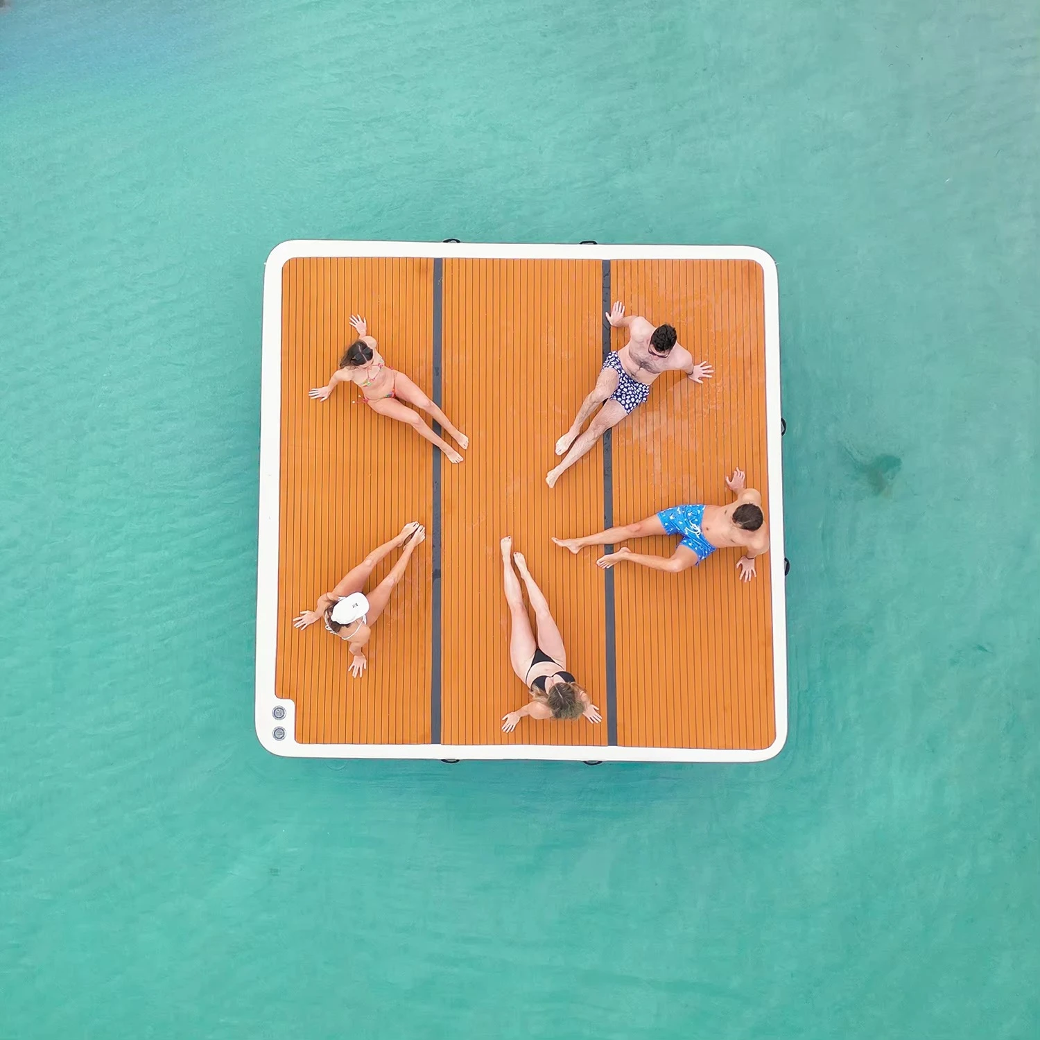 Custom Inflatable Floating Platform Dock Pontoon Boat Commercial Use 500kg Capacity 6-10 Seater Water Play Equipment
Custom Inflatable Floating Platform Dock Pontoon Boat Commercial Use 500kg Capacity 6-10 Seater Water Play Equipment