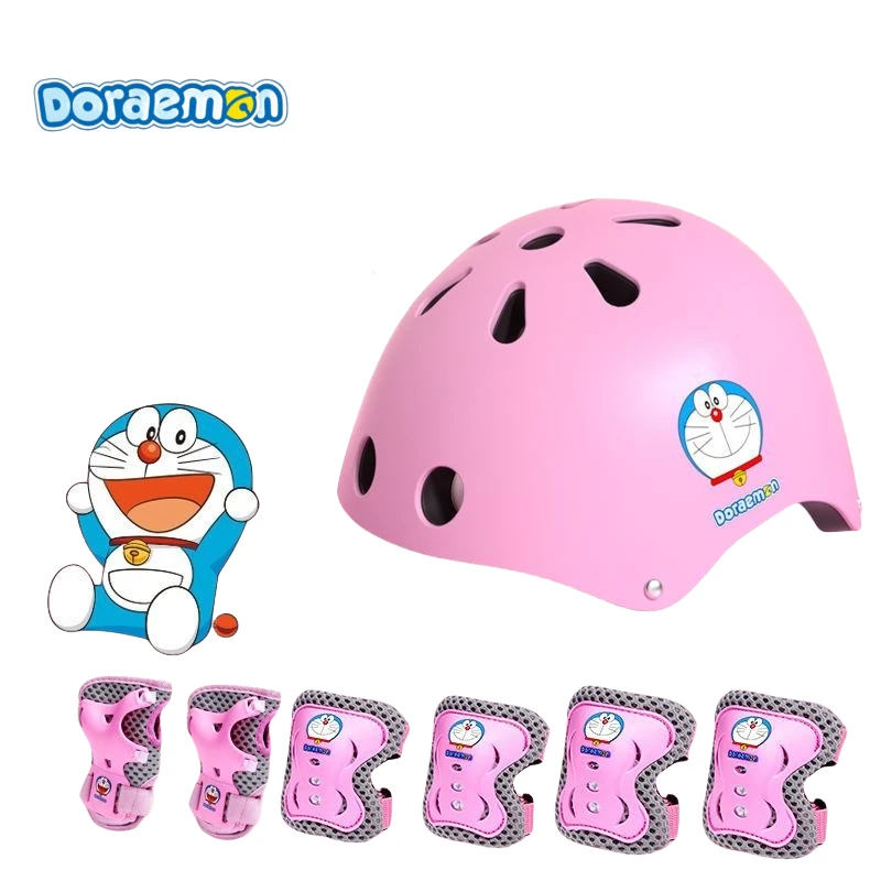 Doraemon sports helmet protective gear cartoon animation riding sturdy fall-proof creative full set of equipment protective gear
Doraemon sports helmet protective gear cartoon animation riding sturdy fall-proof creative full set of equipment protective gear