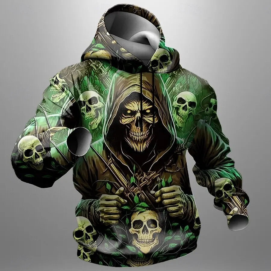 Funny 3D Skull Print Men's Sweatshirts Street Hip Hop Harajuku Hooded Top Autumn Winter Casual Oversized Hoodie Fashion Clothing
Funny 3D Skull Print Men's Sweatshirts Street Hip Hop Harajuku Hooded Top Autumn Winter Casual Oversized Hoodie Fashion Clothing