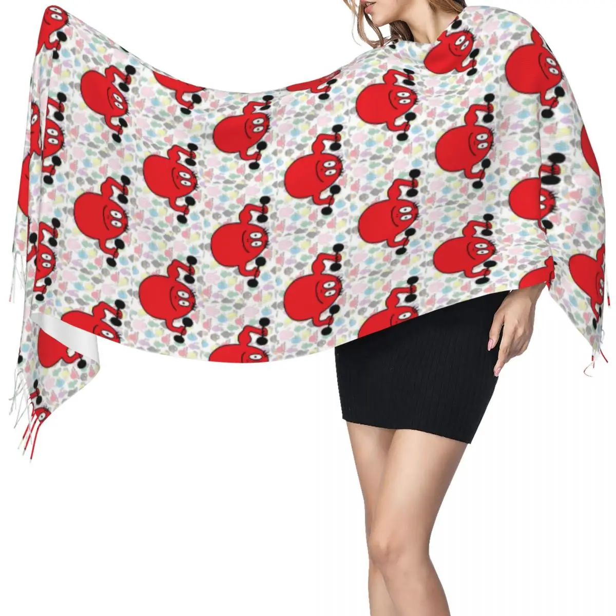 Barba Red Boy Les Barbapapa Семейный шарф Шарфы с кисточками для женщин Мягкие теплые шали и накидки Длинная осенне-зимняя шаль
Barba Red Boy Les Barbapapa Семейный шарф Шарфы с кисточками для женщин Мягкие теплые шали и накидки Длинная осенне-зимняя шаль