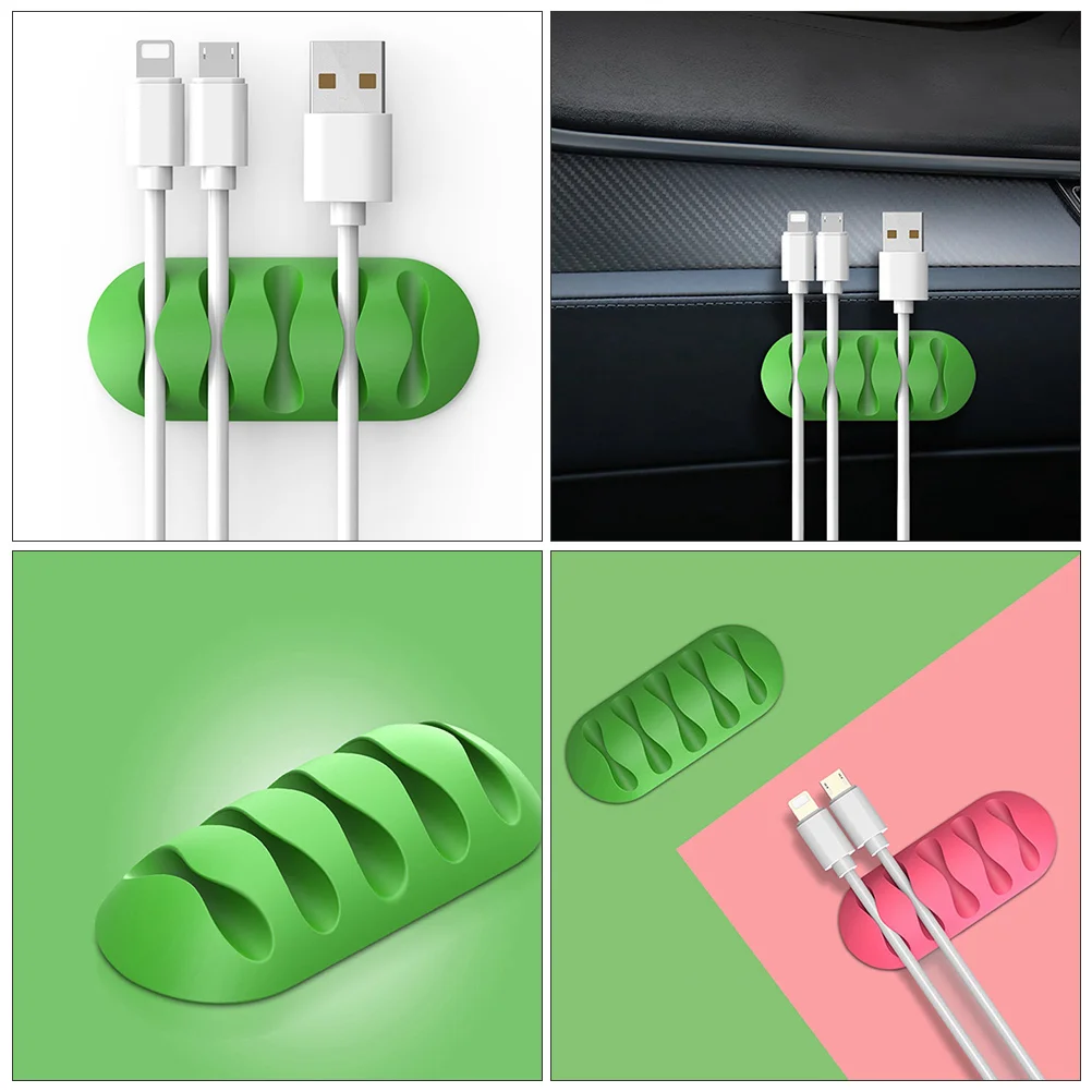 4 PCS Wire Fixer Desktop Cable Holder Work Clips Tie Holders for Cords Organizer
4 PCS Wire Fixer Desktop Cable Holder Work Clips Tie Holders for Cords Organizer