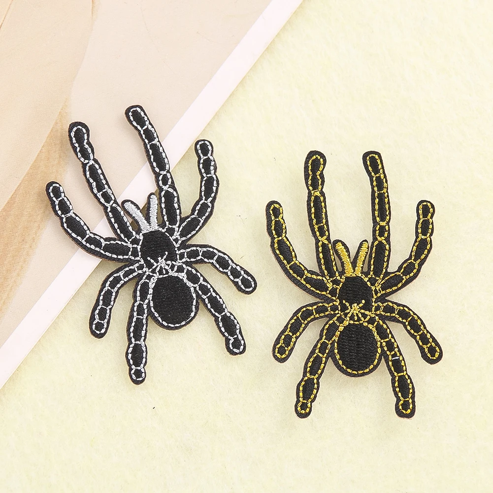 Black Spider-shaped Embroidered Fabric Patch for Hand Ironing, Sewing Decoration DIY Children's Clothing Self-adhesive Patch
Black Spider-shaped Embroidered Fabric Patch for Hand Ironing, Sewing Decoration DIY Children's Clothing Self-adhesive Patch