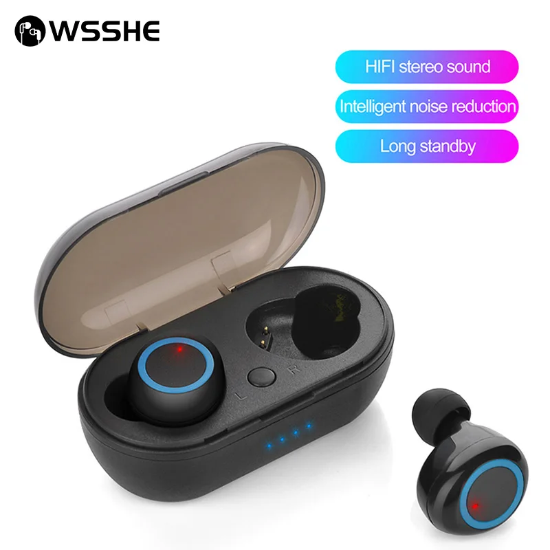 Y50 TWS Bluetooth Earphone Touch Control Wireless Headphones Outdoor Sports Headset With Microphone Deep Bass Earbuds
Y50 TWS Bluetooth Earphone Touch Control Wireless Headphones Outdoor Sports Headset With Microphone Deep Bass Earbuds