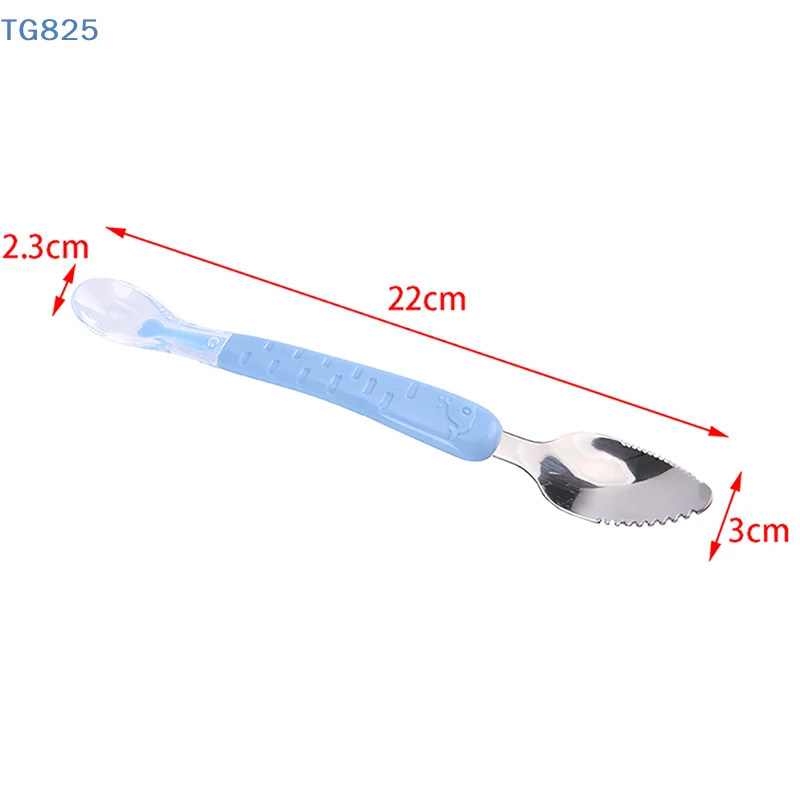 【AN】【AN】1Pc Double Head Baby Food Scraper Stainless Steel Pure Spoon Multifunctional Mud Scraper
【AN】【AN】1Pc Double Head Baby Food Scraper Stainless Steel Pure Spoon Multifunctional Mud Scraper