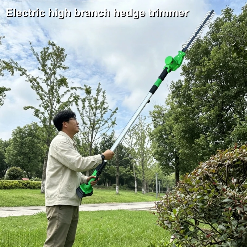 Electric High Branch Hedge Trimmer With Telescopic For Landscaping Cordless Heckenschere Akku 헤지트리머 Cortasetos Batería 트리머정원 전정기
Electric High Branch Hedge Trimmer With Telescopic For Landscaping Cordless Heckenschere Akku 헤지트리머 Cortasetos Batería 트리머정원 전정기