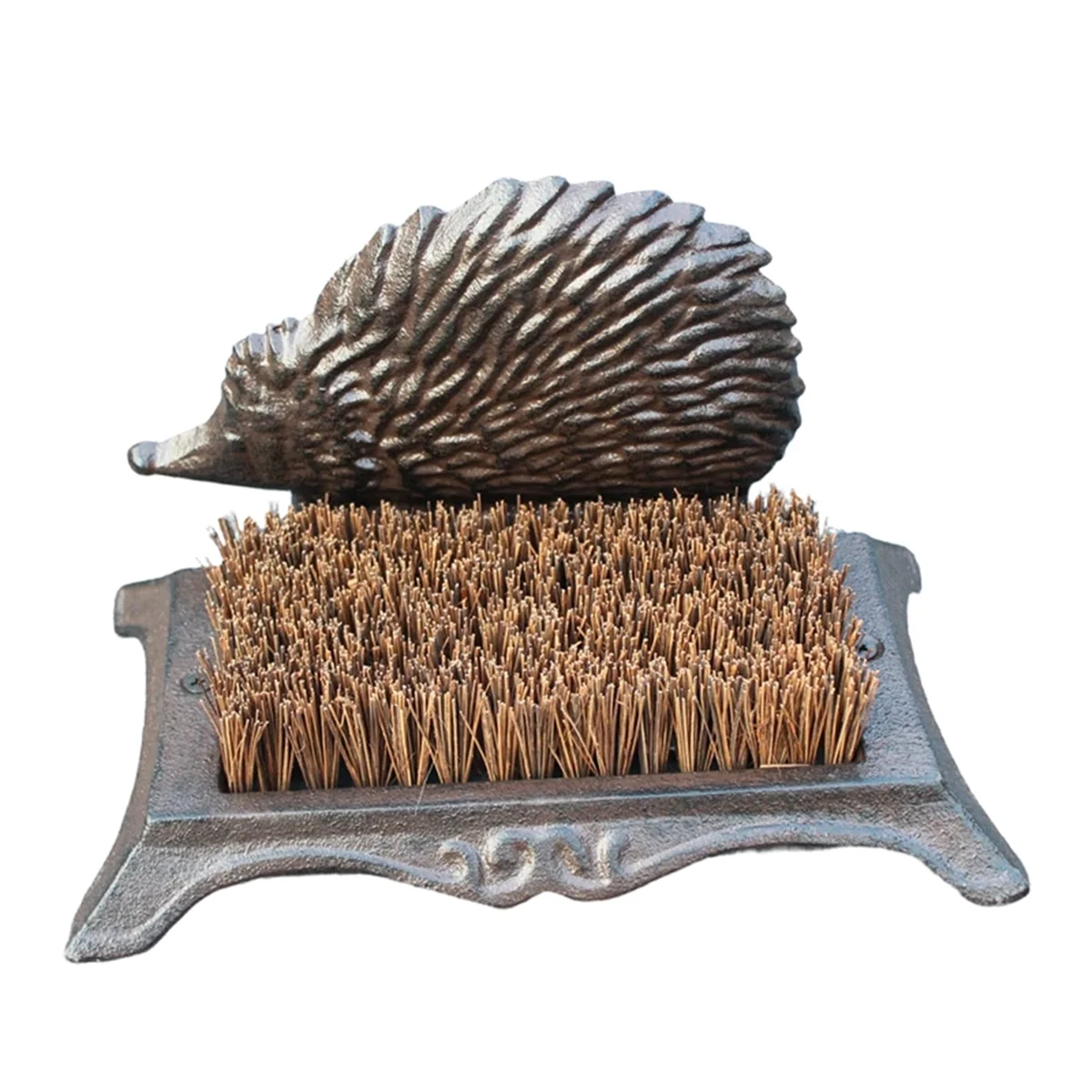 Vintage Outdoor Garden Decor Rough Rustic Figurines Cast Iron Boot Scraper with Brush Heavy Handamde B
Vintage Outdoor Garden Decor Rough Rustic Figurines Cast Iron Boot Scraper with Brush Heavy Handamde B