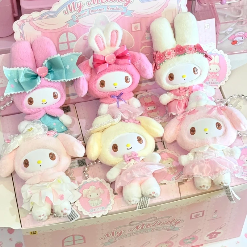 Серия My Melody Sweet Dreams Boudoin: Сюрприз-бокс с аниме-куклой My Melody, подвеска-сюрприз, таинственная коробка, коллекционные игрушки-брелоки, подарок
Серия My Melody Sweet Dreams Boudoin: Сюрприз-бокс с аниме-куклой My Melody, подвеска-сюрприз, таинственная коробка, коллекционные игрушки-брелоки, подарок