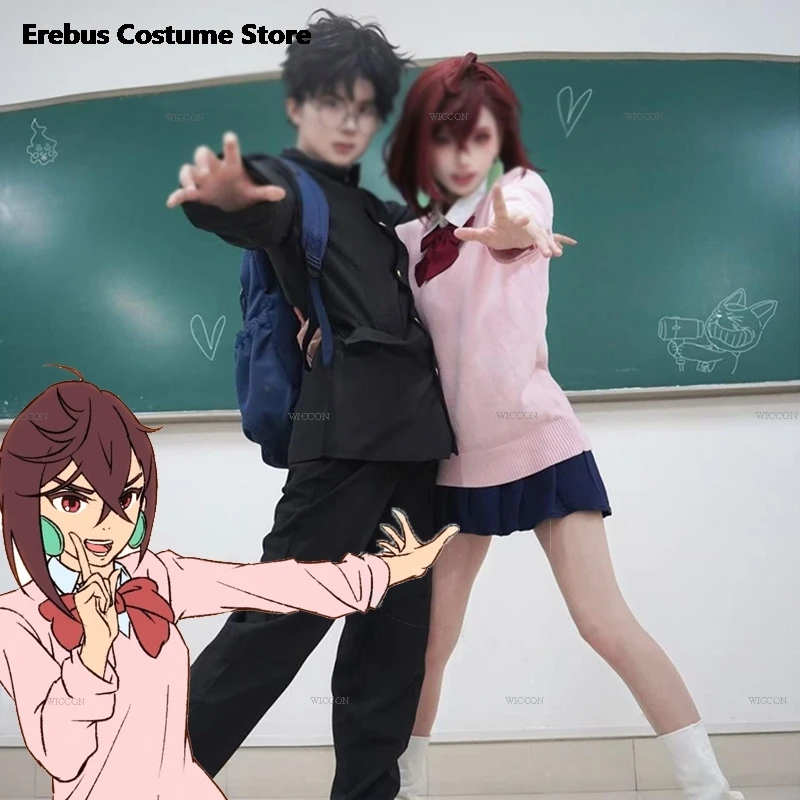 Anime Dandadan Cosplay Momo Ayase Costume JK School Uniform Dress Sweatshirts Of Great Quality Wigs For Halloween Christmas Girl
Anime Dandadan Cosplay Momo Ayase Costume JK School Uniform Dress Sweatshirts Of Great Quality Wigs For Halloween Christmas Girl
