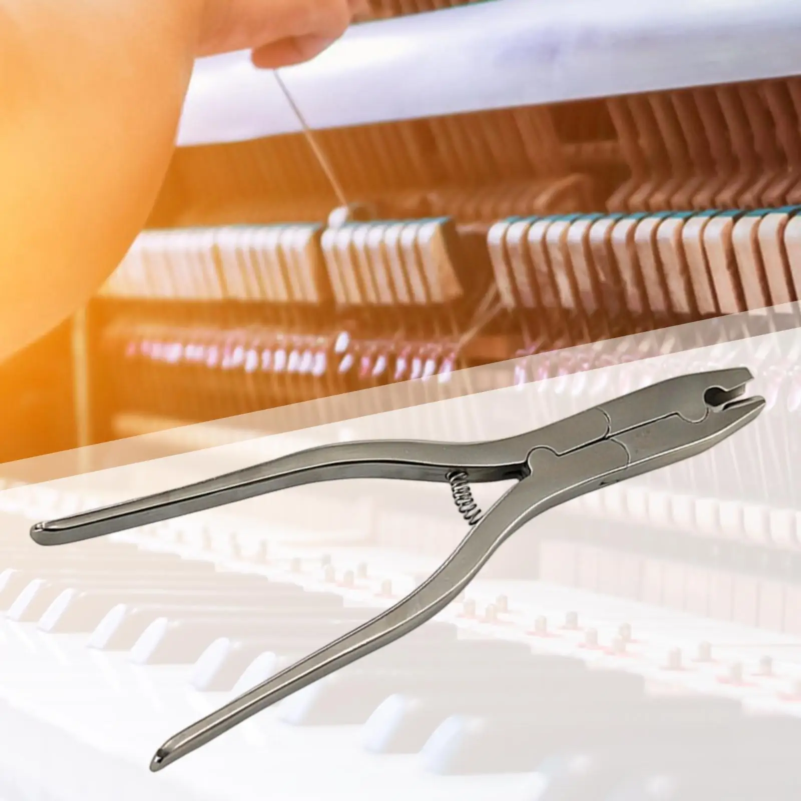 Piano Tuning Bending Plier, Portable Practical, Ergonomic Handle Premium, Multifunctional Repair Tool Maintenance Tool
Piano Tuning Bending Plier, Portable Practical, Ergonomic Handle Premium, Multifunctional Repair Tool Maintenance Tool