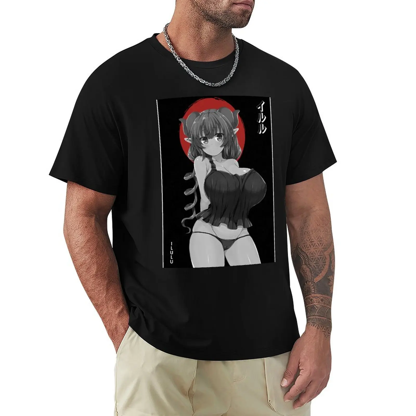 Ilulu MKDM Simple Black Red and White T-Shirt Ultra Soft Breathable Tee Top
Ilulu MKDM Simple Black Red and White T-Shirt Ultra Soft Breathable Tee Top