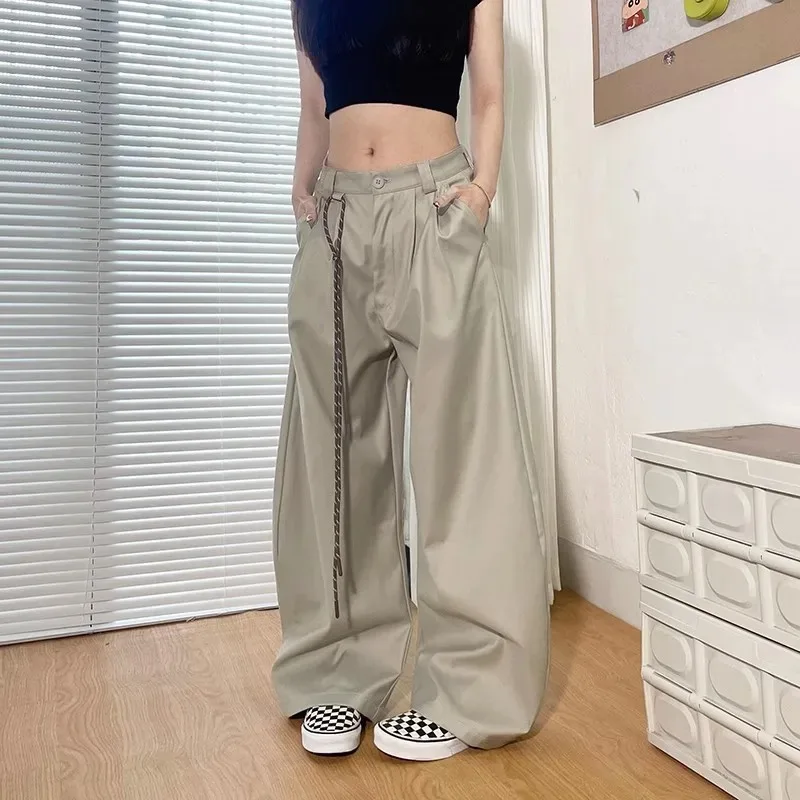 Women's Wide Leg Pants Y2K Gothic Hip Hop Lady's Cargo Pants Hotsweet Matching Female Trousers New
Women's Wide Leg Pants Y2K Gothic Hip Hop Lady's Cargo Pants Hotsweet Matching Female Trousers New
