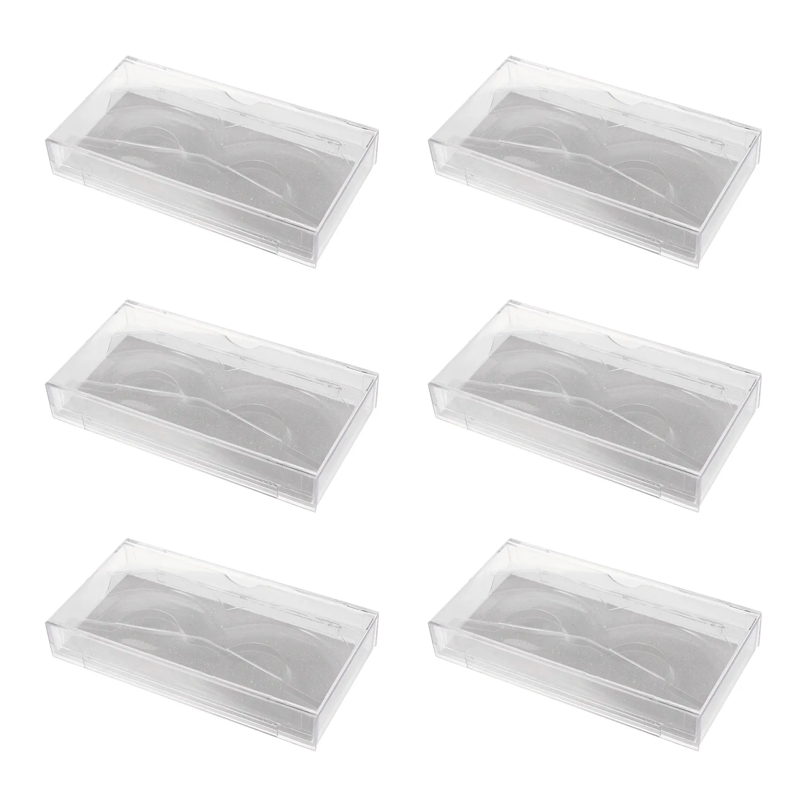 6Pcs False Eyelash Organizer Drawer Style Eyelash Storage Box Portable Plastic Lash Case Lash Tray Glitter Bottom Cards Secure
6Pcs False Eyelash Organizer Drawer Style Eyelash Storage Box Portable Plastic Lash Case Lash Tray Glitter Bottom Cards Secure