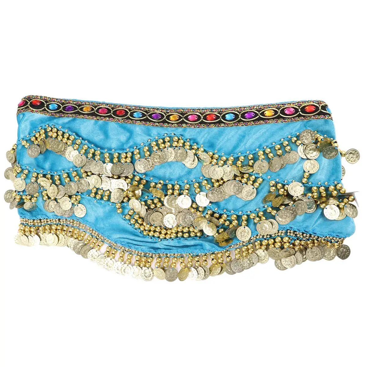 Indian Hip Wraps Coin Belt Scarf Women Sky Blue Lightweight Fashion Accessories Hip Skirt Practice Performance
Indian Hip Wraps Coin Belt Scarf Women Sky Blue Lightweight Fashion Accessories Hip Skirt Practice Performance