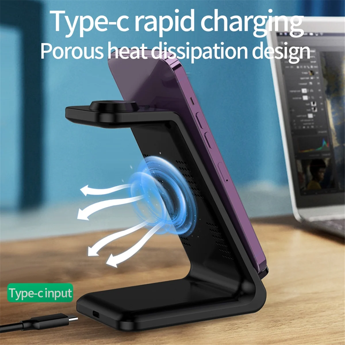 POP-l3 in 1 Wireless Charger Watch Earphone Wireless Charger Multi-Function Convenient Wireless
POP-l3 in 1 Wireless Charger Watch Earphone Wireless Charger Multi-Function Convenient Wireless