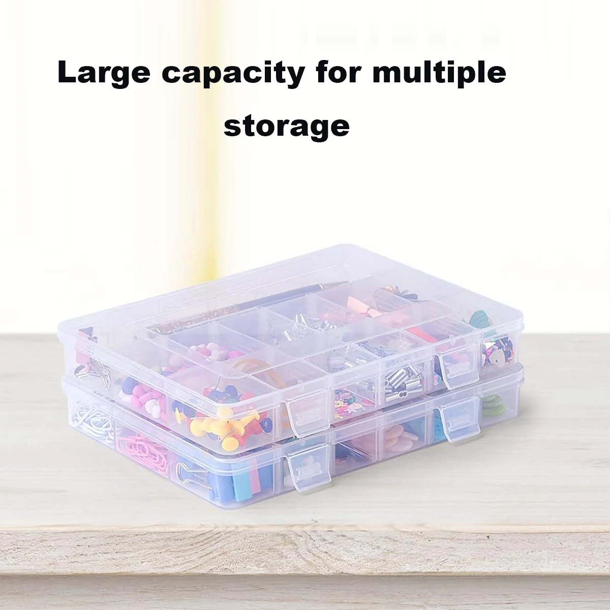 2Pcs 18Grids Screw Box Container Organizer Plastic Transparent Compartment Storage Box For Jewelry Button Hardware Tool
2Pcs 18Grids Screw Box Container Organizer Plastic Transparent Compartment Storage Box For Jewelry Button Hardware Tool