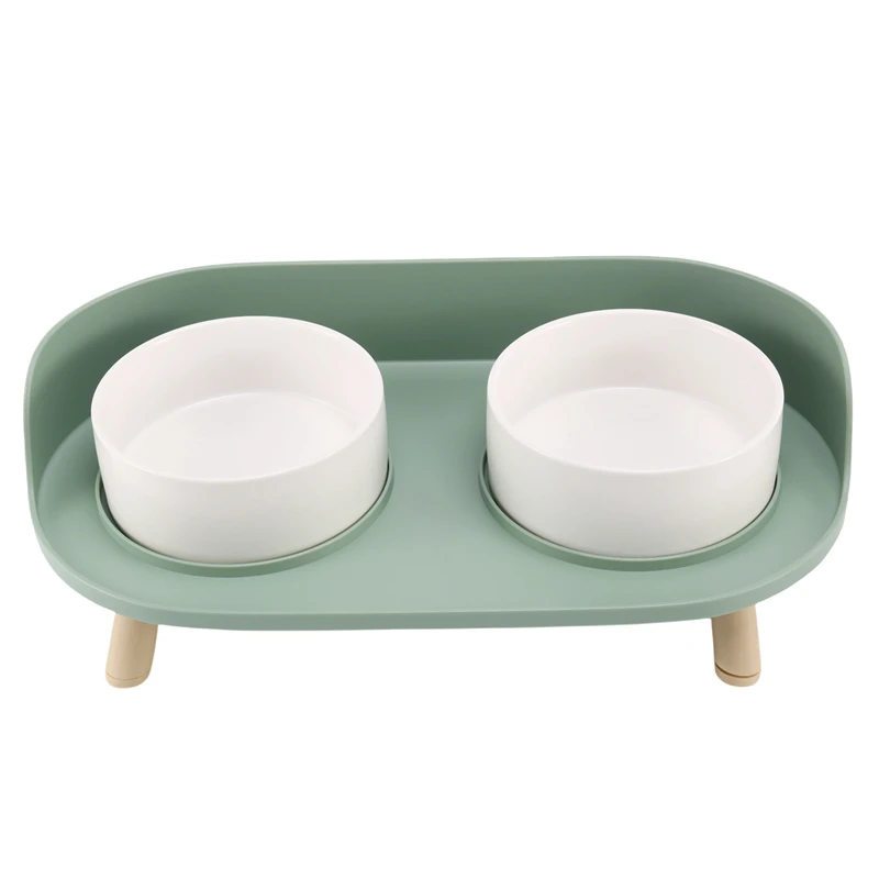 Pet Cat Bowl Feeder Dog Cat Food Bowl With Water Fountain Double Bowl Drinking Raised Stand Dish Bowls
Pet Cat Bowl Feeder Dog Cat Food Bowl With Water Fountain Double Bowl Drinking Raised Stand Dish Bowls