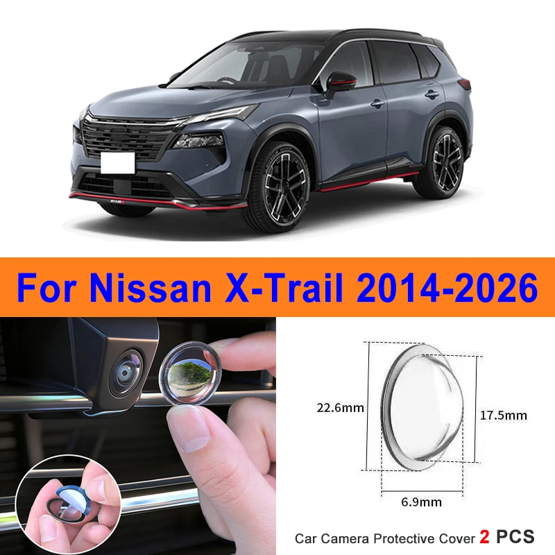 360 Reverse Image Car Camera Cover Anti-Scratch PC Lens Protector Stickers For Nissan X-Trail 2014-2026 2Pcs
360 Reverse Image Car Camera Cover Anti-Scratch PC Lens Protector Stickers For Nissan X-Trail 2014-2026 2Pcs