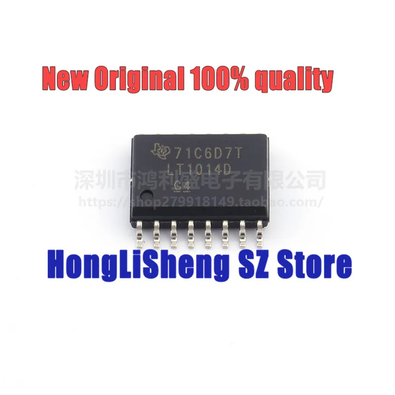 Набор микросхем LT1014DDWR LT1014D LT1014 SOP16, 100% новый и оригинальный, 5 шт./партия
Набор микросхем LT1014DDWR LT1014D LT1014 SOP16, 100% новый и оригинальный, 5 шт./партия