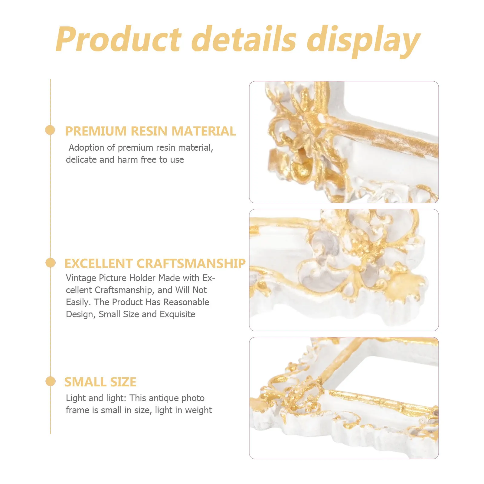 6pcs Mini Picture Frames Vintage Resin Photo Frame For Diy Crafts Miniature House Decoration Small Display Retro Table
6pcs Mini Picture Frames Vintage Resin Photo Frame For Diy Crafts Miniature House Decoration Small Display Retro Table
