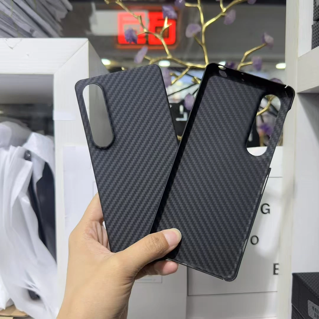 Real Carbon Fiber Aramid Phone Case For Sony Xperia 1 VII 7th 1 VI 6th Matte Hard Ultra-Thin Shockproof Bumper Shell Cover
Real Carbon Fiber Aramid Phone Case For Sony Xperia 1 VII 7th 1 VI 6th Matte Hard Ultra-Thin Shockproof Bumper Shell Cover
