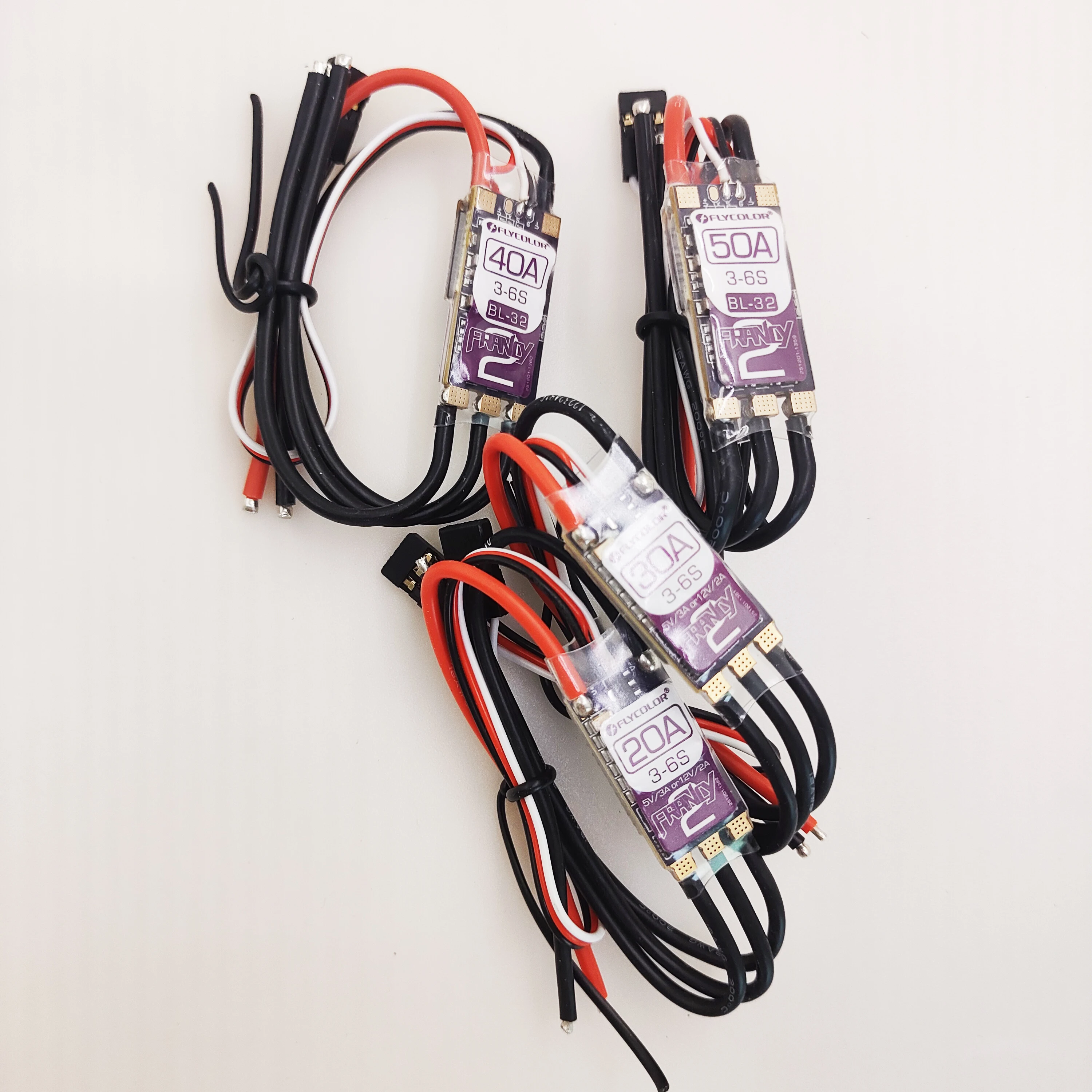 FLYCOLOR Francy 2 Brushless ESC BLHELI-32 BL32 Dshot High Performance MCU 5V/3A 12V/2A Double BEC Adjustable For RC Airplane
FLYCOLOR Francy 2 Brushless ESC BLHELI-32 BL32 Dshot High Performance MCU 5V/3A 12V/2A Double BEC Adjustable For RC Airplane