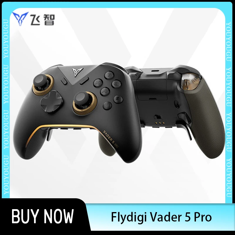 Flydigi Vader 5 Pro Game Controller With Hall Rocker Gamepad Athletic Elite Handle Wireless Gaming Controllers For PC IOS NS
Flydigi Vader 5 Pro Game Controller With Hall Rocker Gamepad Athletic Elite Handle Wireless Gaming Controllers For PC IOS NS