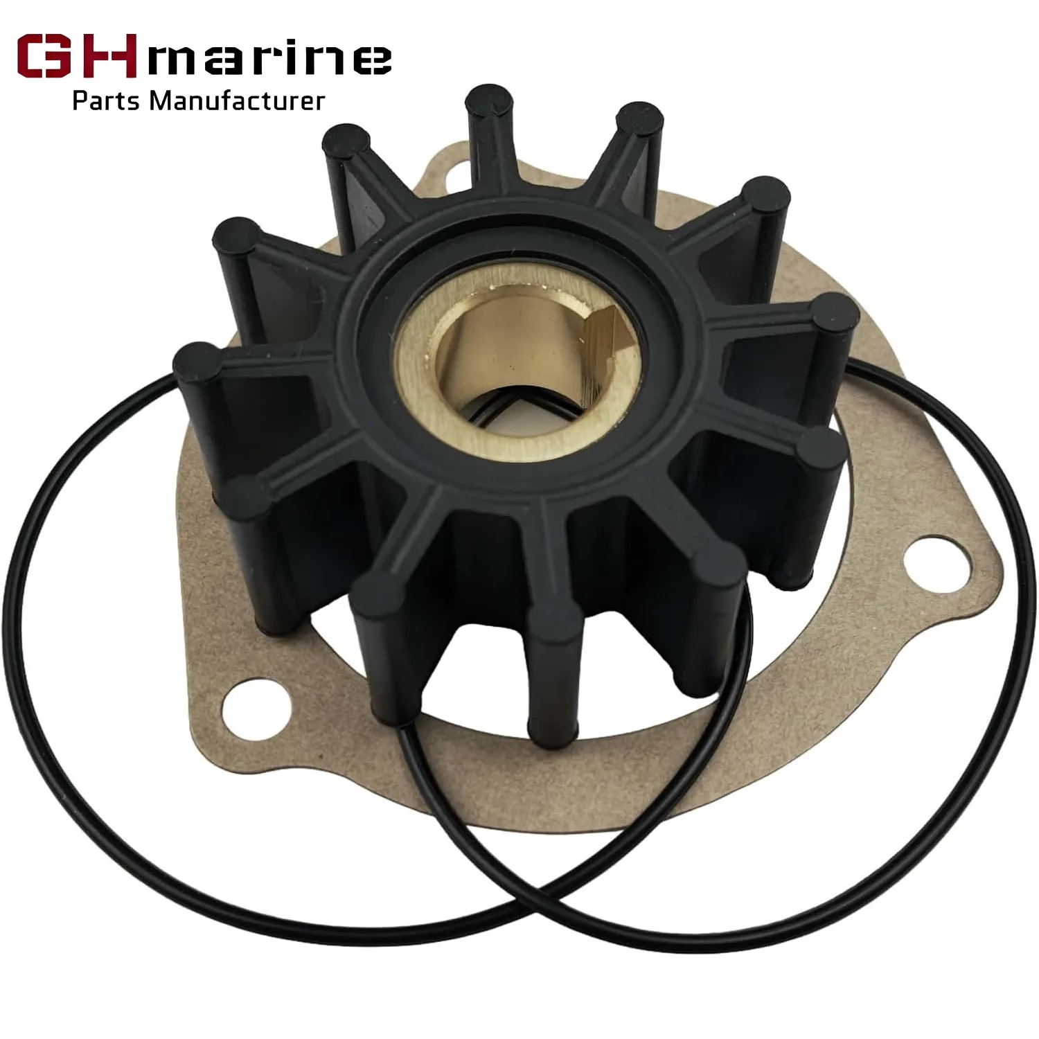 9000K Inboard Water Pump Impeller for Sherwood 9000K-SHW Kohler 246489 344089 344371 229826 Onan 132-0271 Marine Engine
9000K Inboard Water Pump Impeller for Sherwood 9000K-SHW Kohler 246489 344089 344371 229826 Onan 132-0271 Marine Engine