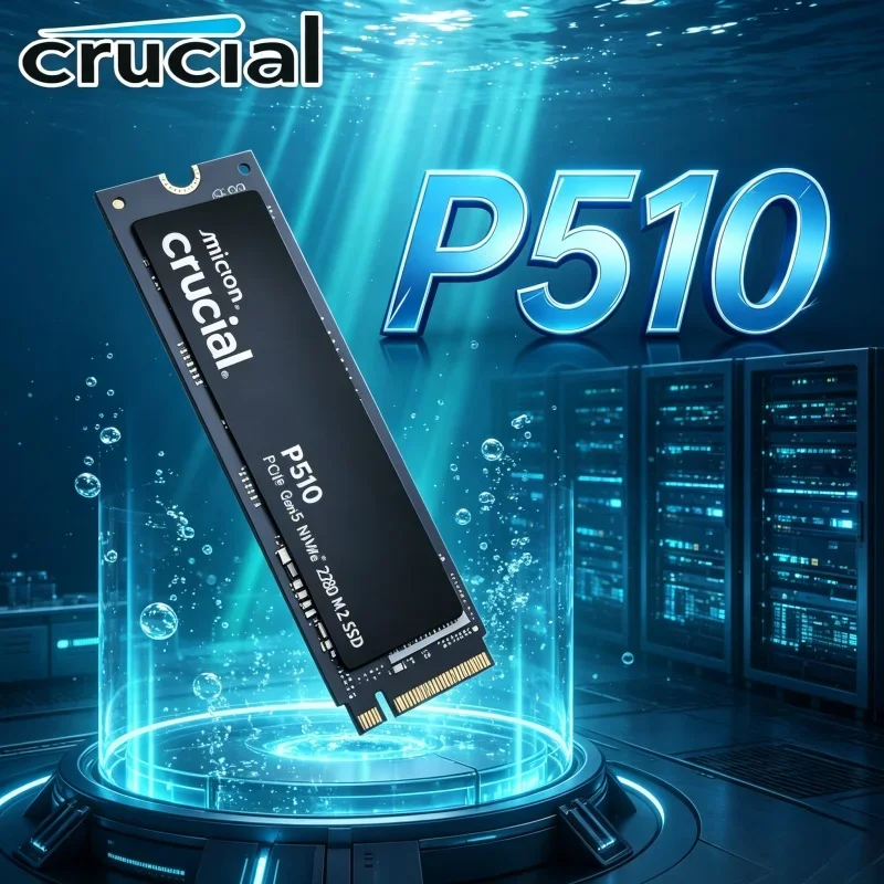 1TB 2TB M.2 2280 Crucial P510 PCIe Gen5 NVMe Solid State Drive 3D NAND High Performance Storage For Gaming Laptop Desktop PC
1TB 2TB M.2 2280 Crucial P510 PCIe Gen5 NVMe Solid State Drive 3D NAND High Performance Storage For Gaming Laptop Desktop PC