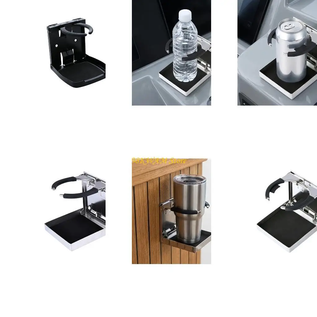 Wall Mount Cup Tray for Boat Cabin, Yacht Lounge Wall and Motorhome Interior with Base Plate, Support Arms and Low Profile 68UF
Wall Mount Cup Tray for Boat Cabin, Yacht Lounge Wall and Motorhome Interior with Base Plate, Support Arms and Low Profile 68UF