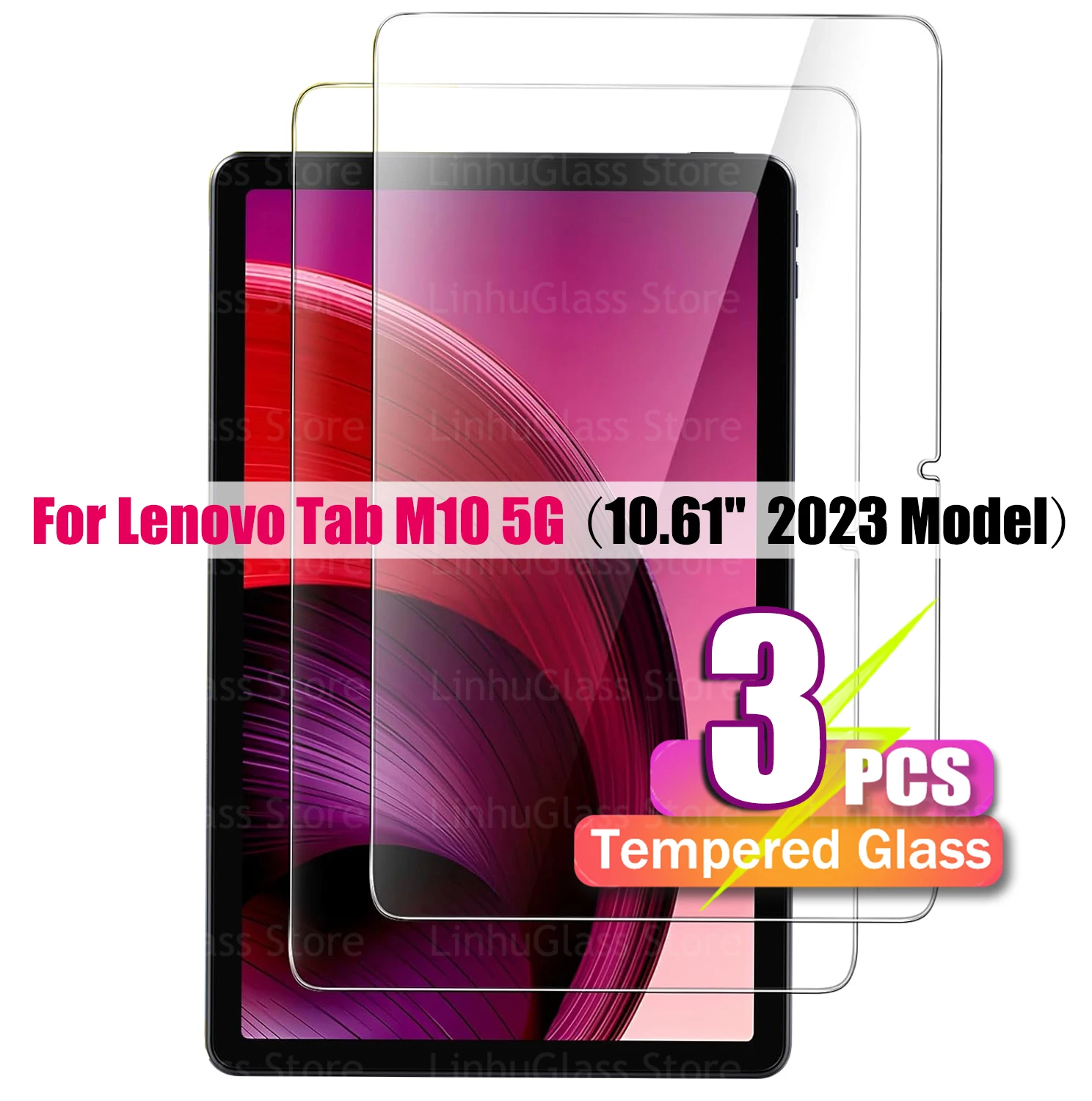 Закаленное стекло для Lenovo Tab M10 5G (10,61 дюйма), 2023, устойчивая к царапинам, защита от отпечатков пальцев, HD, прозрачная защитная пленка для экрана
Закаленное стекло для Lenovo Tab M10 5G (10,61 дюйма), 2023, устойчивая к царапинам, защита от отпечатков пальцев, HD, прозрачная защитная пленка для экрана