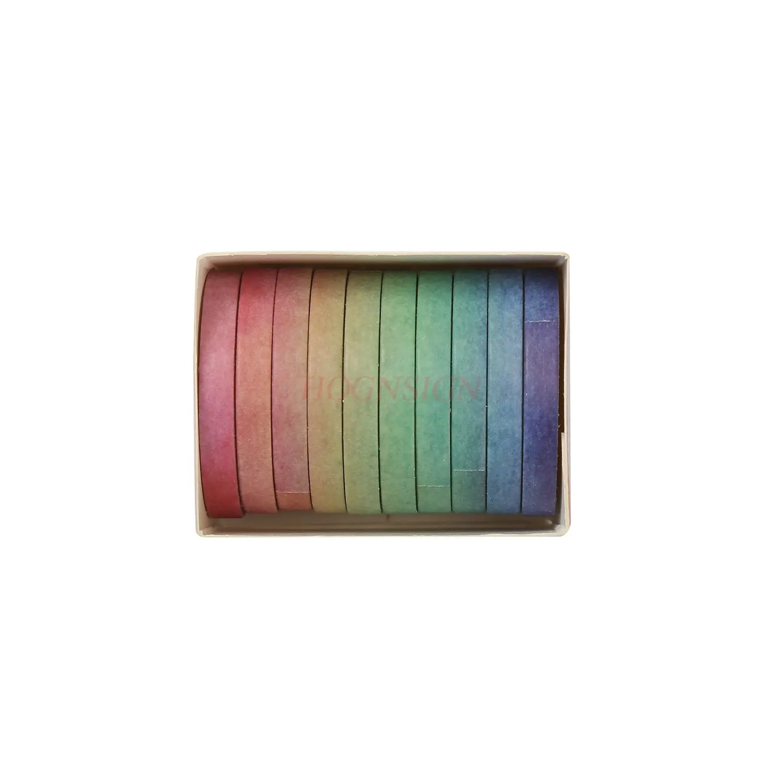 10rolls/box Rainbow series and paper ultra-fine tape color hand account material ultra-fine tape dividing line border hand
10rolls/box Rainbow series and paper ultra-fine tape color hand account material ultra-fine tape dividing line border hand